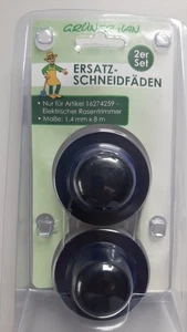 2x Ersatzspulen je 8m / Schneidfäden für Rasentrimmer Philipps, Art-Nr. 16274259 - Bild 1 von 2