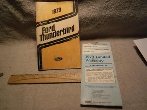 Ford Thunderbird 1979 manual de dueños - Imagen 1 de 4