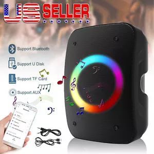 4" 1000W Portable FM Bluetooth Speaker Sound System DJ Party PA Rechargeable US - Bild 1 von 10
