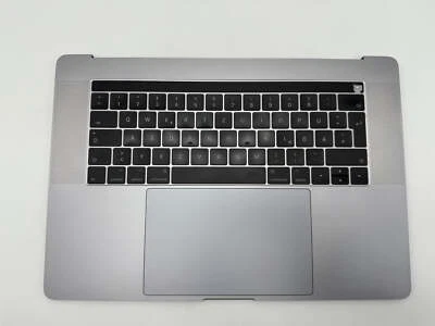 Macbook Pro 15" 2016 2017 A1707 Topcase Trackpad Tastatur Spacegrau #T732 - Bild 1 von 4