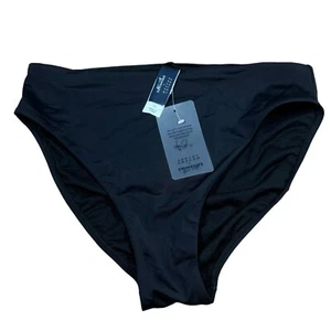 Ashley Graham x Swimsuits For All Women Black Swimsuit Bottoms Sz 10 - Picture 1 of 7