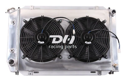 3 Rows Radiator&Shroud&Fan For 79-93 Ford Mustang GT/LX/SVT 80-87 Mercury Cougar - Image 1 of 4