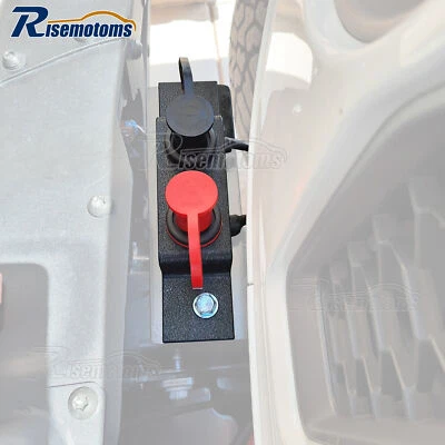 Kit de reubicación de terminal de batería remota poste de salto de batería universal para UTV ATV Foto 1 de 4