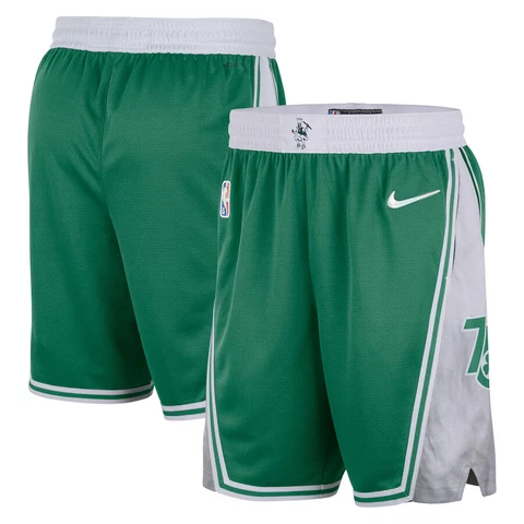 New Boston Celtics Nike City Edition Swingman Performance Shorts Men's 2022 NBA Cover