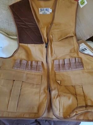 Vintage Blue Bill Red Head Hunting Vest Medium - Image 1 of 4