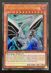 Malefic Cyber End Dragon | GFP2-EN101 | Ultra Raro | 1ª Edición | YuGiOh TCG - Imagen 1 de 3
