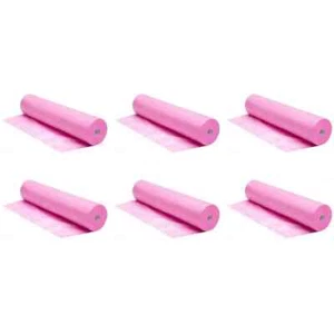 Rollo de cama desechable no tejido 31,5" X 70" 30 g para masaje, sábana rosa 6 rollos - Imagen 1 de 1