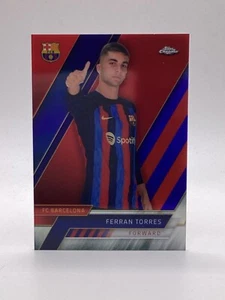 TOPPS BARCELONA CROMO 2022/23 PARALELO FERRAN TORRES #020 53/99 - Imagen 1 de 2