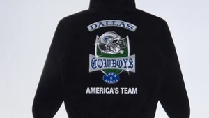 OFFICIAL NFL DALLAS COWBOYS BORN X RAISED FIELD HOODIE BLACK IN STOCK - Picture 1 of 10