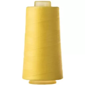 6000 Yard Sewing Thread - 100% Polyester Overlock Cone for All-Purpose Use - Picture 1 of 53