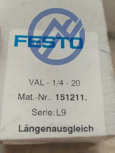 Brand new 151211 VAL-1/4-20 FESTO height adjuster Expedited Express DHL - Picture 1 of 1