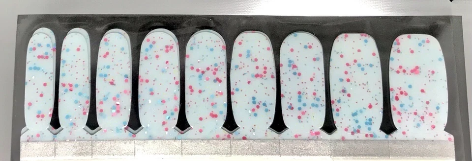 Color Nail Polish Strips 18ct. Party Time. READ DESCRIPTION BELOW Foto 1 de 1