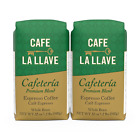 Café La LLave Premium Blend Espresso, Whole Bean, 32 oz. (Pack of 2)