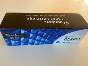 PREMIUM TONERKARTUSCHE CYAN ersetzt HP CF401X - Bild 1 von 6