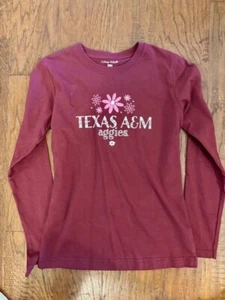 Youth Texas A&M girls shirt size 10 - Picture 1 of 2
