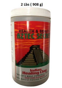 Aztec Secret Indian Healing Clay 2 lbs 908g - 100% Natural Bentonite Clay - Picture 1 of 1