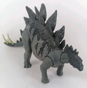 Jurassic World Mega Dual Attack Stegosaurus Dino Rivals Dinosaur Figure Toy - Picture 1 of 14