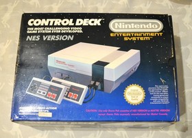 Nintendo Control Deck NES Version *TESTED* Console Boxed with Instructions