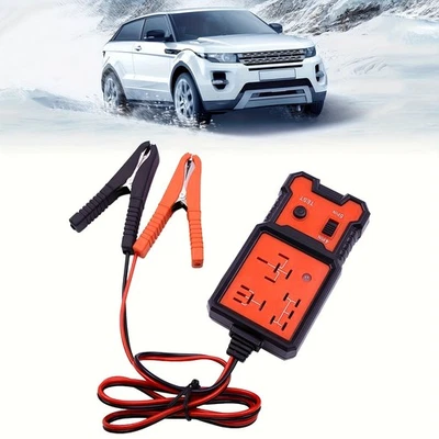 Automotive Relay Tester - 4/5Pin 12V Car Diagnostic Tool with Alligator Clips - Image 1 of 4