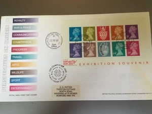 GB BRIEFMARKEN SELTENE CDS ERSTTAGSUMSCHLAG 2000 BRIEFMARKE SCHAUBOGEN EARLS COURT - Bild 1 von 1