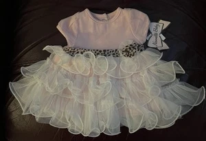 Nannette Baby Dress Special Occasion 0-3 Months - Picture 1 of 4