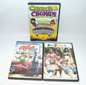 Cheech and Chong DVD Lot Nice dreams Hey Watch This Animated Movie VG - Imagen 1 de 6