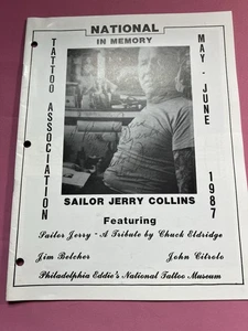 NATIONAL TATTOO ASSOCIATION - Newsletter - May/June 1987 - Picture 1 of 6