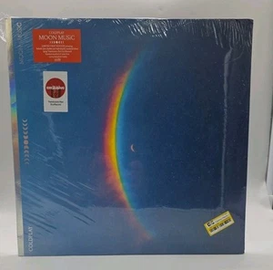 Coldplay - Moon Music Limited First Edition Translucent Red Eco Vinyl LP - NEW - Picture 1 of 6