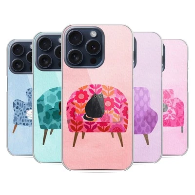 OFFICIAL PLANET CAT ARM CHAIR HARD BACK CASE FOR APPLE iPHONE PHONES - Image 1 of 4