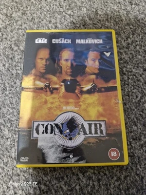 Con Air DVD 1997 Nicolas Cage, John Cusack, John Malkovich, Ving Rhames - Image 1 of 3
