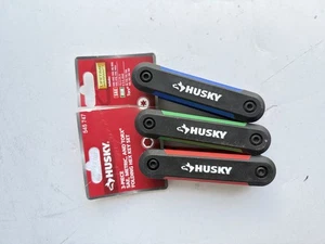 Husky 545 747 SAE/Metric and Torx Folding Hex Key Set (3-Piece) - Picture 1 of 2