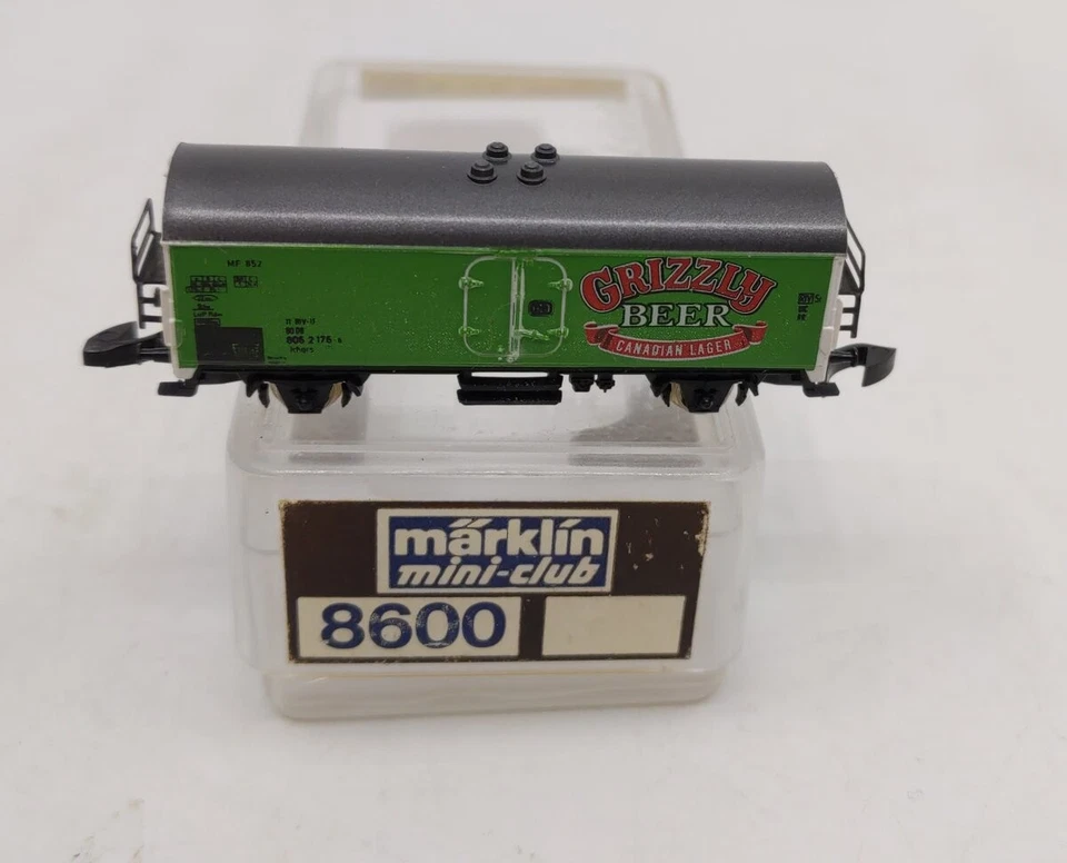 Marklin 8600 Z Scale Grizzly Beer Reefer Car NIB - Image 1 of 1