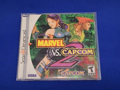Marvel vs. Capcom 2 (Sega Dreamcast, 2000) Complete CIB - w/ Reg CARD - TESTED ! - Image 1 of 4