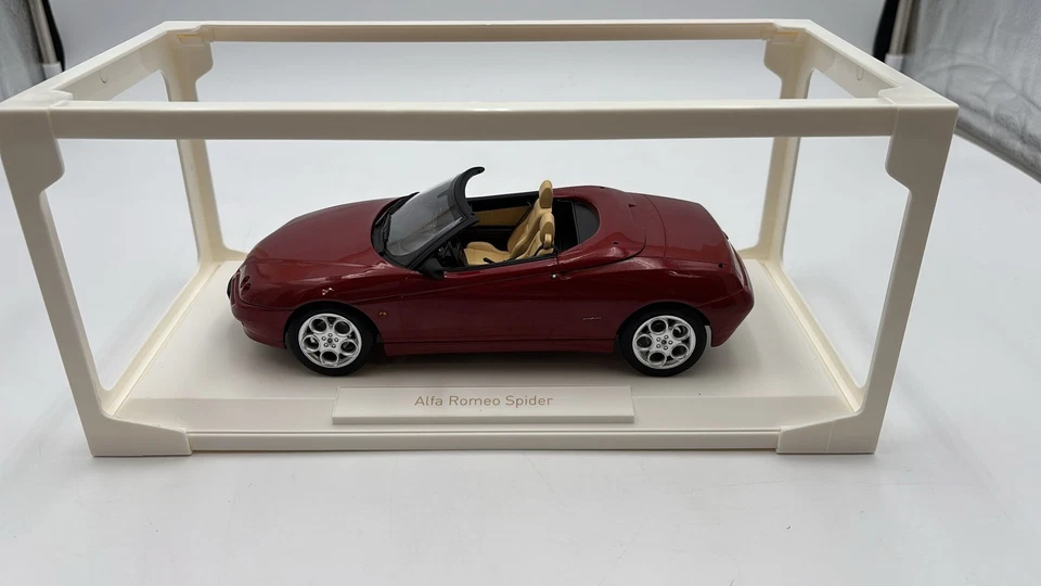  NV187854 Norev Alfa Romeo Spider Red Metallic 1999  Proteo 1/18 - Immagine 1 di 4