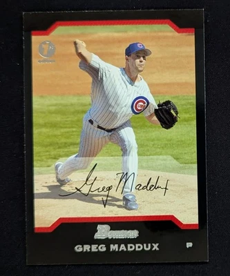 Greg Maddux 2004 Bowman 1-е издание Chicago Cubs No126 - Изображение 1 из 2