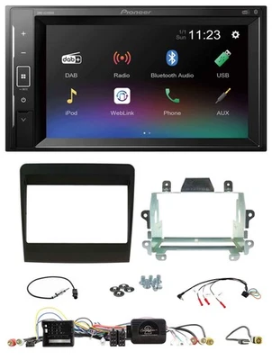 Pioneer DAB Lenkrad 2DIN Bluetooth USB Autoradio für Porsche 911 2011-2017 991 - Bild 1 von 4