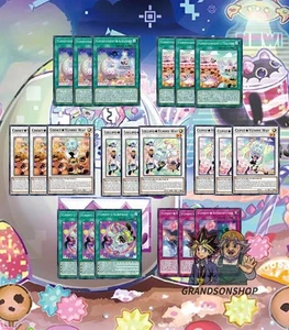Yu-Gi-! Yummy Budget Deck Core  JUSH-EN Supers And Rares Only - Picture 1 of 1