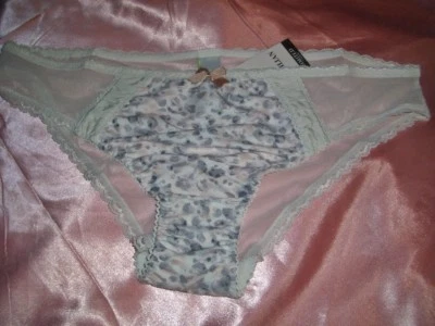 Marks & Spencer Nylon Spitzen Höschen Gr. 44 cream Nylonslip Panty Slip   (A64) - Bild 1 von 4