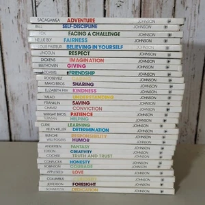 Lot of 30 Value Tale Books - Ann Donegan, Spencer Johnson Homeschooling GOOD - Picture 1 of 9