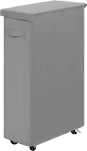 65L Slim Laundry Hamper with Lid Narrow Rolling Laundry Basket with Wheels Upgra - Picture 1 of 12