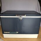 Coleman Steel Belted 54 Qt Vintage Ice Chest/Cooler Camping Blue - Boxed