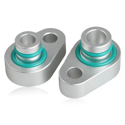 Juego de bloque de aire acondicionado trasero de aleación de aluminio plateado para Ford Explorer 2010-2018 nuevo EE. UU. Foto 1 de 4