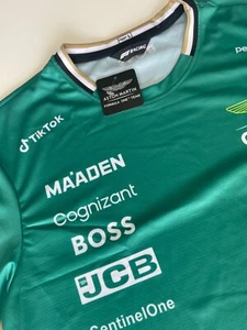 Aston Martin Cognizant F1 Men's NEW 2025 Team T-Shirt- Green - Picture 1 of 10