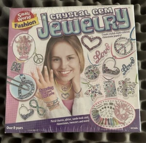 Small World Fashion Kit. Crystal Gem Jewelery. New In Plastic. - Picture 1 of 2