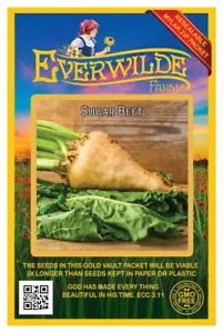 200 Sugar Beet Seeds - Everwilde Farms Mylar Seed Packet - Picture 1 of 3