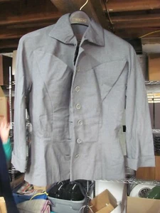 Vintage Womens Coat Jacket Grey Kilpatrick's - France by LESUR PARIS Spectator - Picture 1 of 11