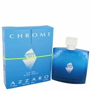 Chrome Under The Pole Men's Cologne By Azzaro 3.4oz/100ml EDT Spray  - Picture 1 of 5