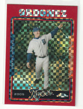 MAGGLIO ORDONEZ DETROIT TIGERS 2005 TOPPS CHROME #259 RED REFRACTOR 09/25