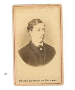 Vintage CDV Prince Leopold, Duke of Albany - Picture 1 of 2