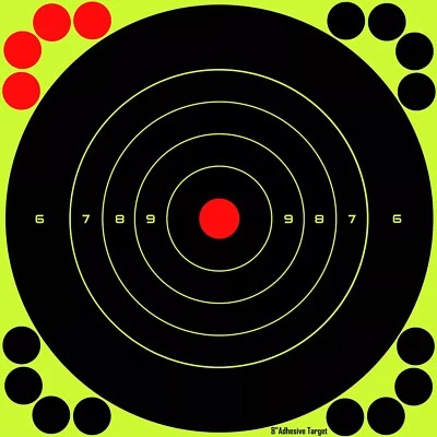 FRITZMANN Zielscheiben selbstmarkierend Trefferanzeige Spiegel 17 cm NEU